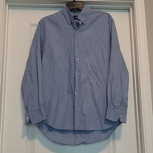 Men's Blue with white pinstripes button down sz S